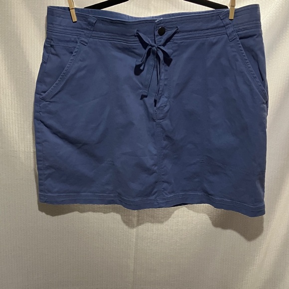 Ocean + Coast Dresses & Skirts - Women's Blue Drawstring Mini Skirt